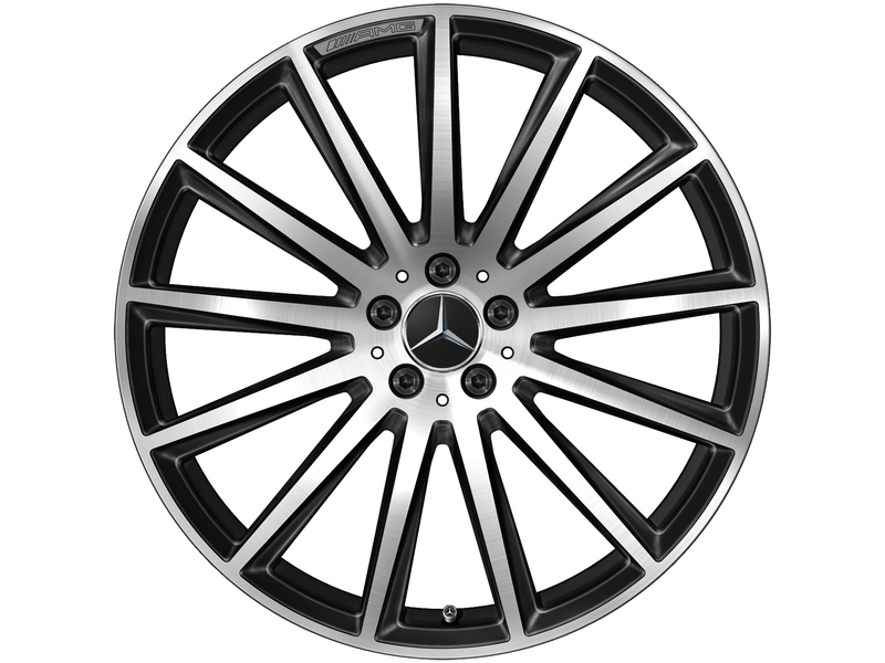 AMG multi-spoke wheel, black polished, Pirelli, Scorpion Winter MO, 285/45 R22 114V XL, Winter, Q440301712500