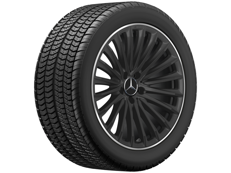 AMG multi-spoke wheel, 48.3 cm (19-inch), SL, 285/40 R19/, black matt, A23240120007X71