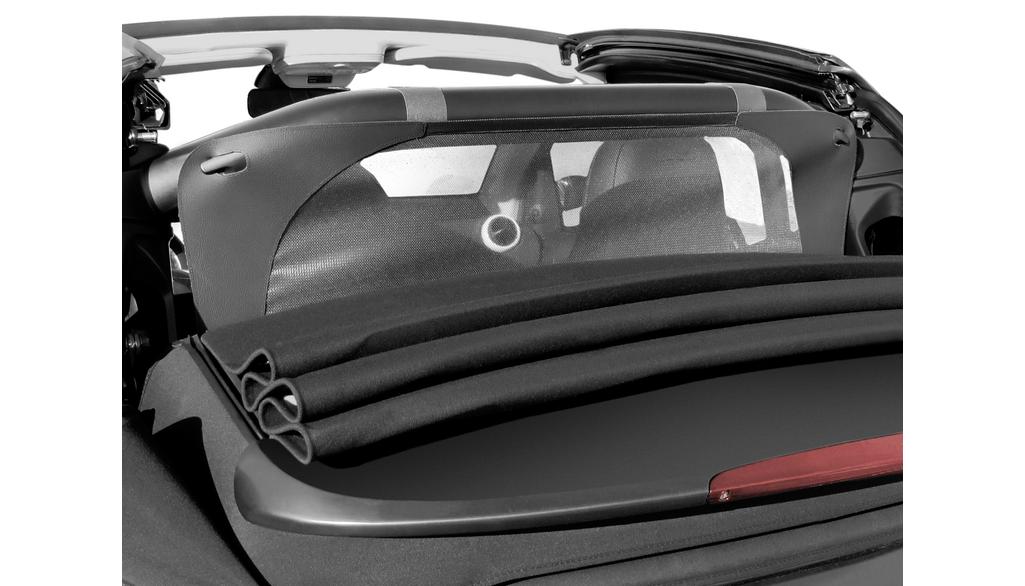 Windschott Cabrio, smart, schwarz, A4538600074 Windschott Cabrio, smart, schwarz, A4538600074