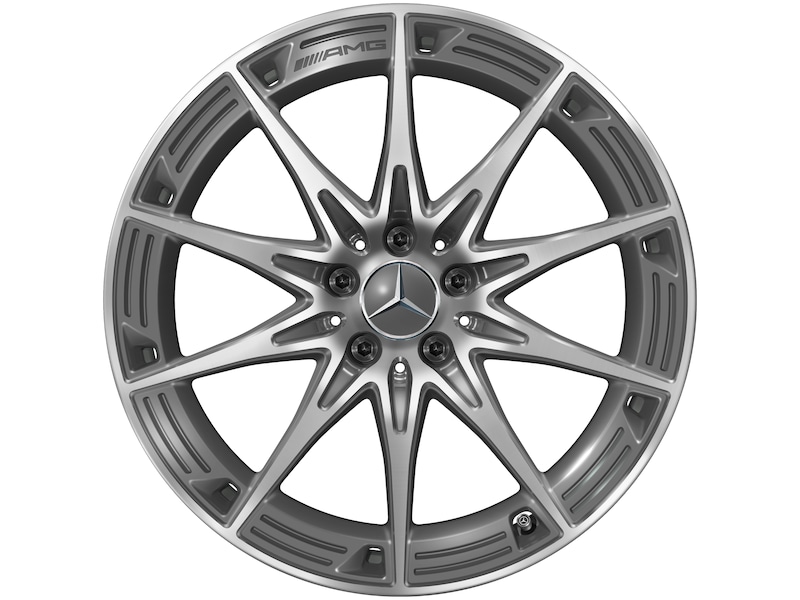 AMG 10-Speichen-Rad, glanzgedreht, AMG GT, 295/35 R20/, tantalgrau, A19240109007Y51