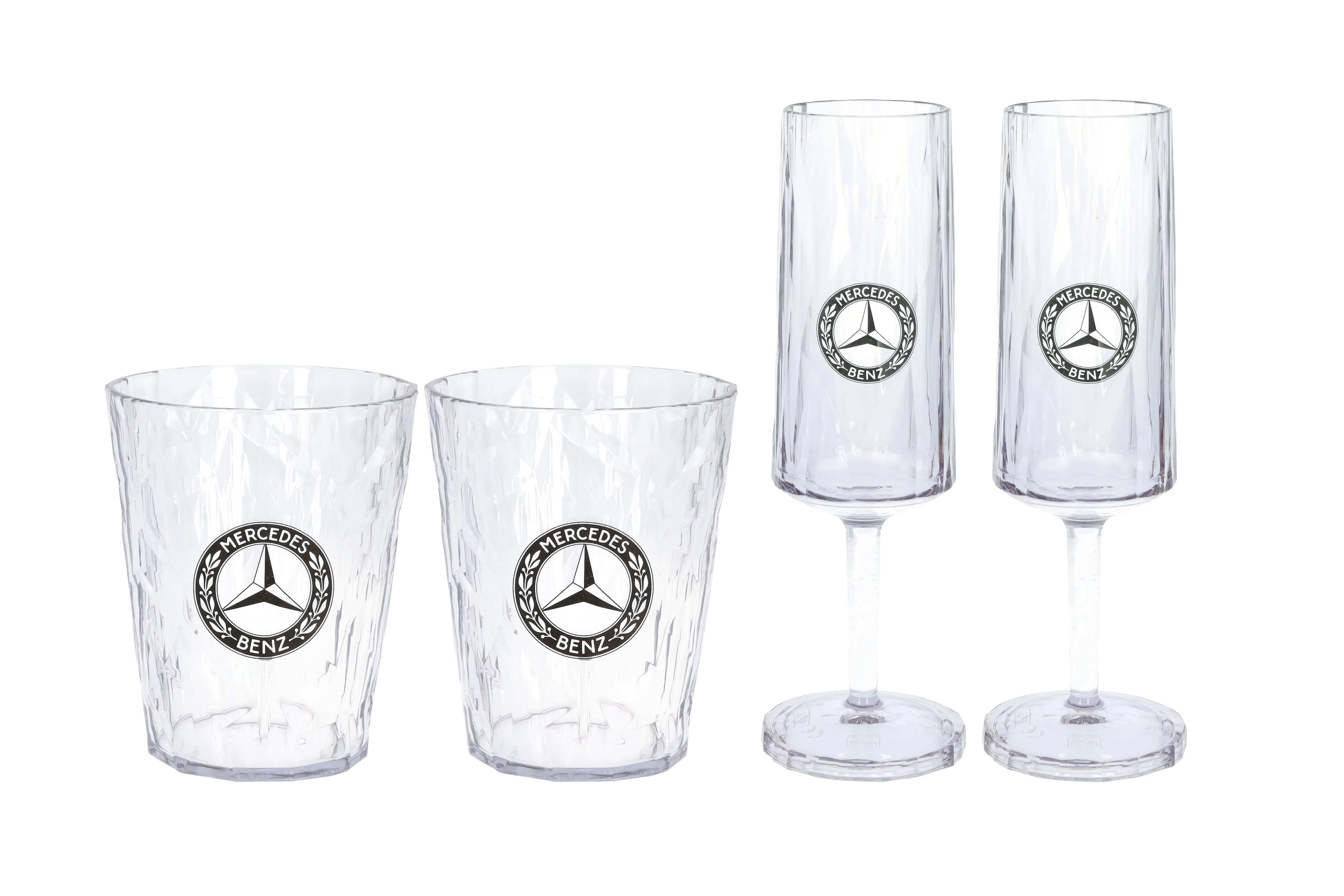 Superglass set, set of 4, transparent, PETG, koziol, B66041793 Superglass set, set of 4, transparent, PETG, koziol, B66041793