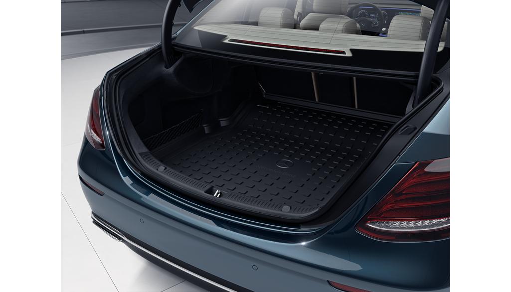 Trunk tray, flat, with through-loading facility, E-Class, black, A2138140600 Trunk tray, flat, with through-loading facility, E-Class, black, A2138140600