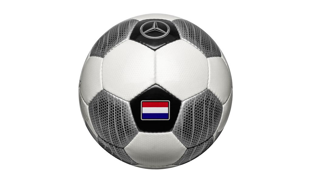 Fußball, Niederlande, weiß / silberfarben / schwarz, B66958595