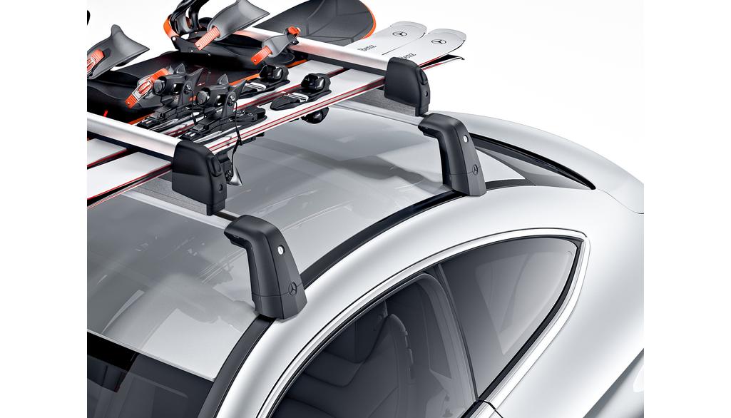 Base carrier, C-Class, silver-colored, black, A2058900893 Base carrier, C-Class, silver-colored, black, A2058900893