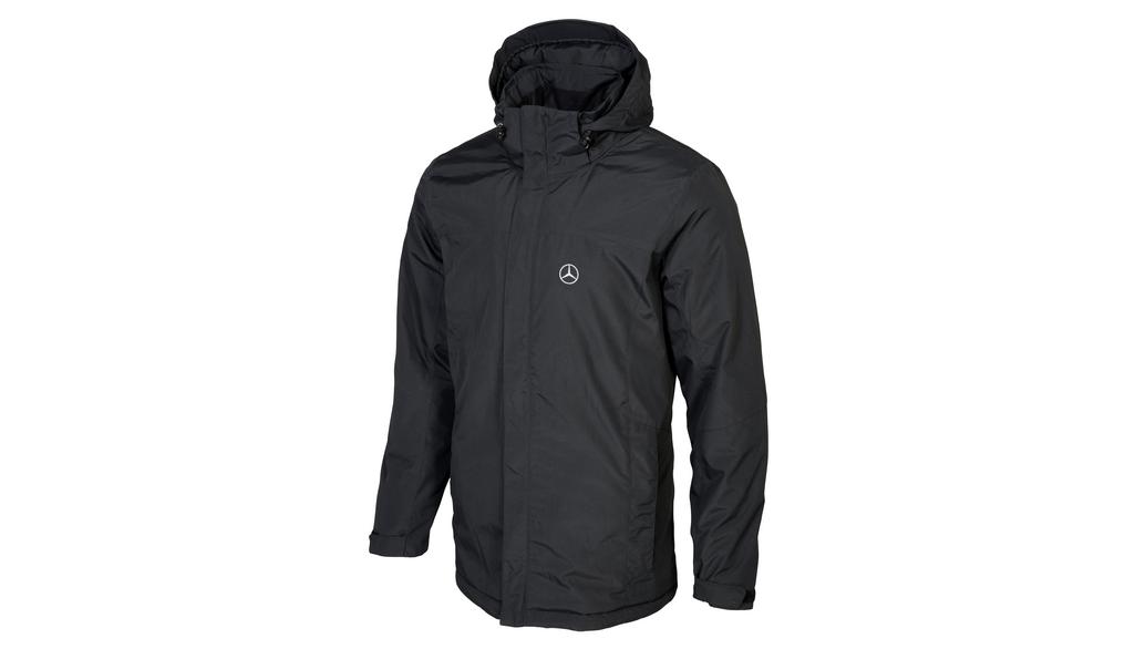 Parka invernale da uomo, nero, B67871180 Parka invernale da uomo, nero, B67871180