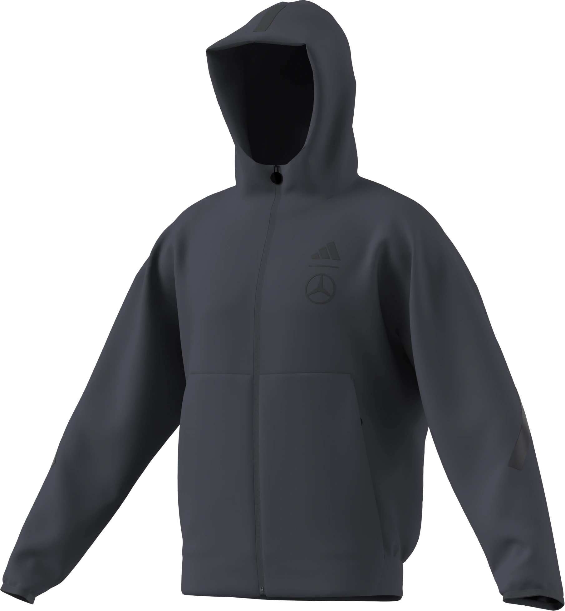 Sweatjacke Herren, grau, S, B67960195