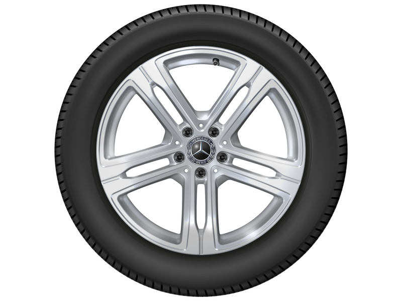 5-Speichen-Rad, 48,3 cm (19 Zoll), Aerorad, EQE, 235/55 R19/, vanadiumsilber, A29440120007X45