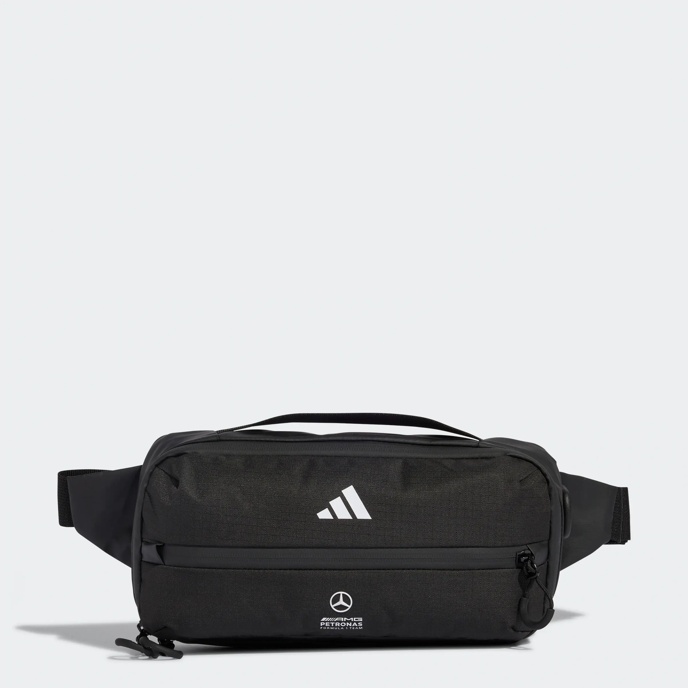 Bauchtasche, Mercedes-AMG F1, schwarz, Polyester (recycelt), adidas, B67998383