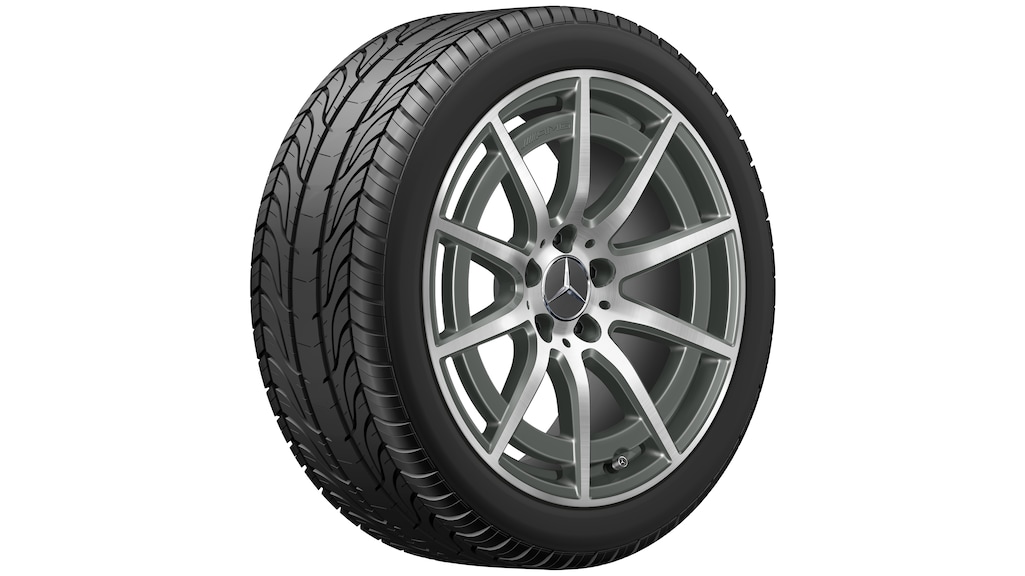 AMG 10-spoke wheel, tantalum gray, Pirelli, P Zero Winter MO1, 235/50 R19 99V, winter, Q440301712050 AMG 10-spoke wheel, tantalum gray, Pirelli, P Zero Winter MO1, 235/50 R19 99V, winter, Q440301712050