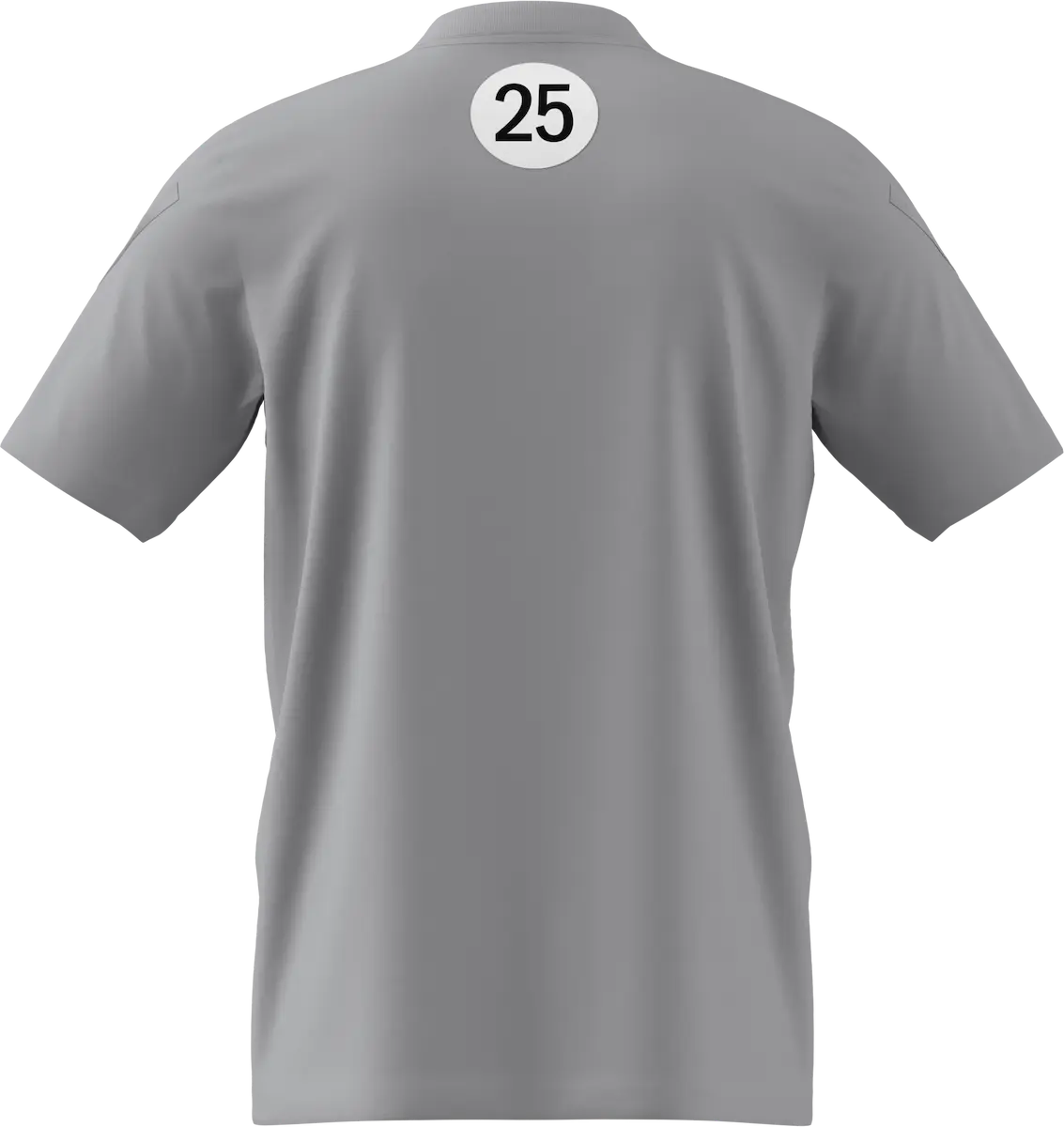 T-Shirt Herren, Mercedes-AMG F1, Special Edition Silverstone 2025, grau, Baumwolle, Adidas, grau, B67998357