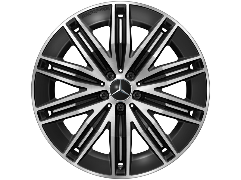 AMG multi-spoke wheel black gloss turned, Goodyear, UltraGrip Performance + MO, 275/45 R21 110H XL, Winter, Q440301410250