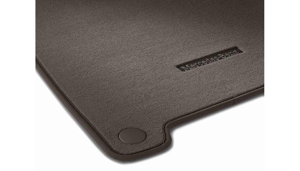Veloursmatten CLASSIC, Satz, 4-teilig, EQS, balaobraun, A29768000088W66