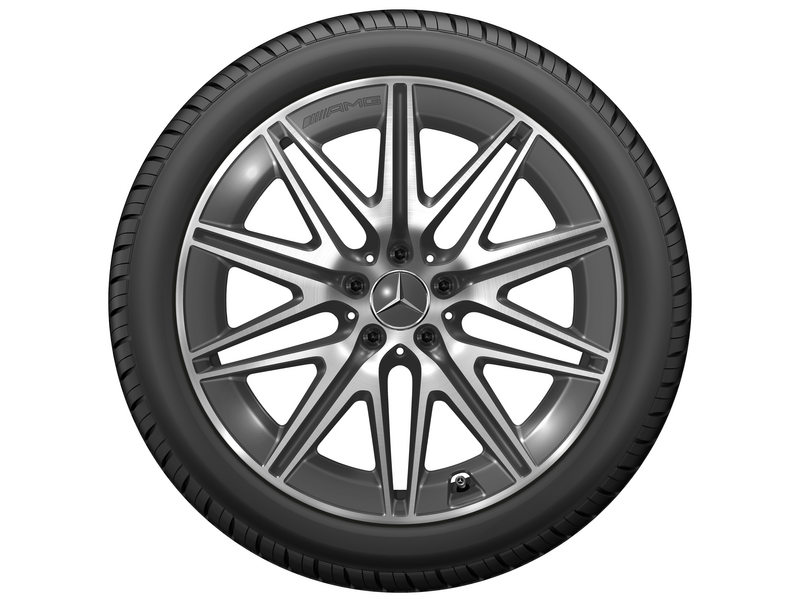 AMG 10-Speichen-Rad, 50,8 cm (20 Zoll), glanzgedreht, AMG GT, 295/35 R20/, tantalgrau, A29040120007Y51