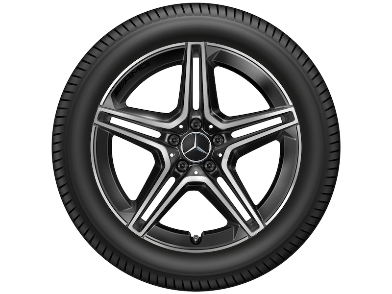AMG 5-twin-spoke wheel, gloss black, Pirelli, W SottoZero 3 MO, 235/50 R19 99H, winter, Q4403017118300J2022