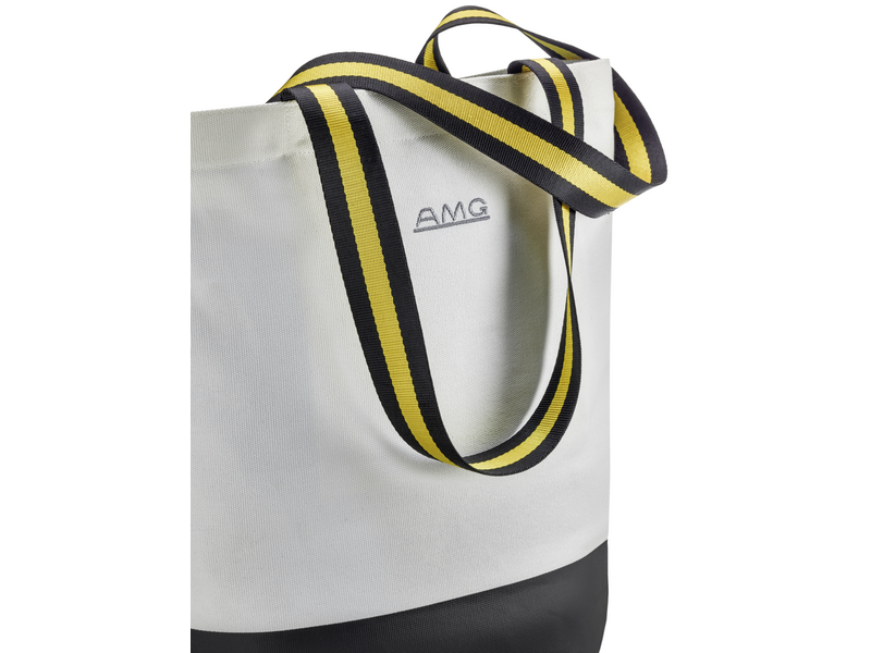 AMG shopping bag, offwhite / black, B66959343