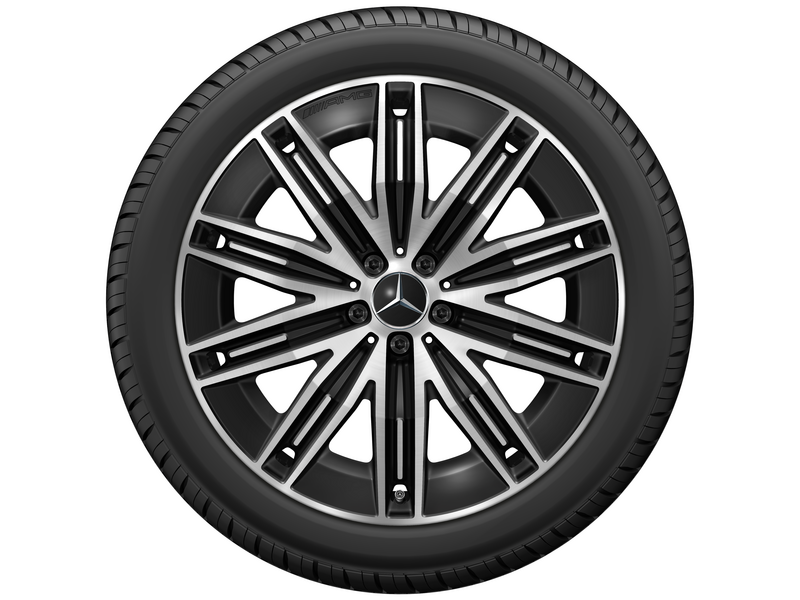 AMG multi-spoke wheel black gloss turned, Goodyear, UltraGrip Performance + MO, 275/45 R21 110H XL, Winter, Q440301410250
