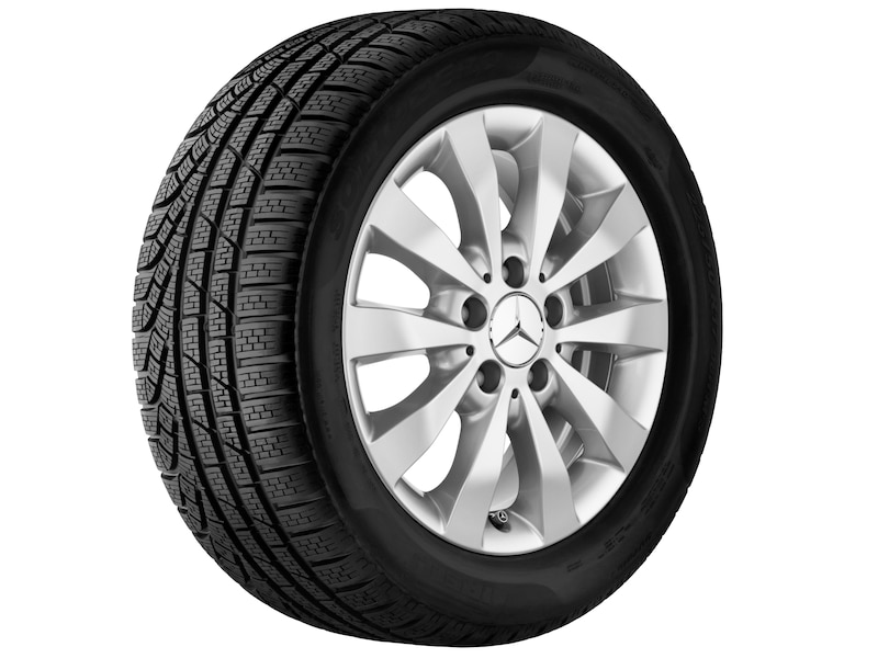10-spoke wheel, vanadium silver, Continental, VanContact Winter, 205/65 R16 107/105(103)T C, Winter, Q44019111075A