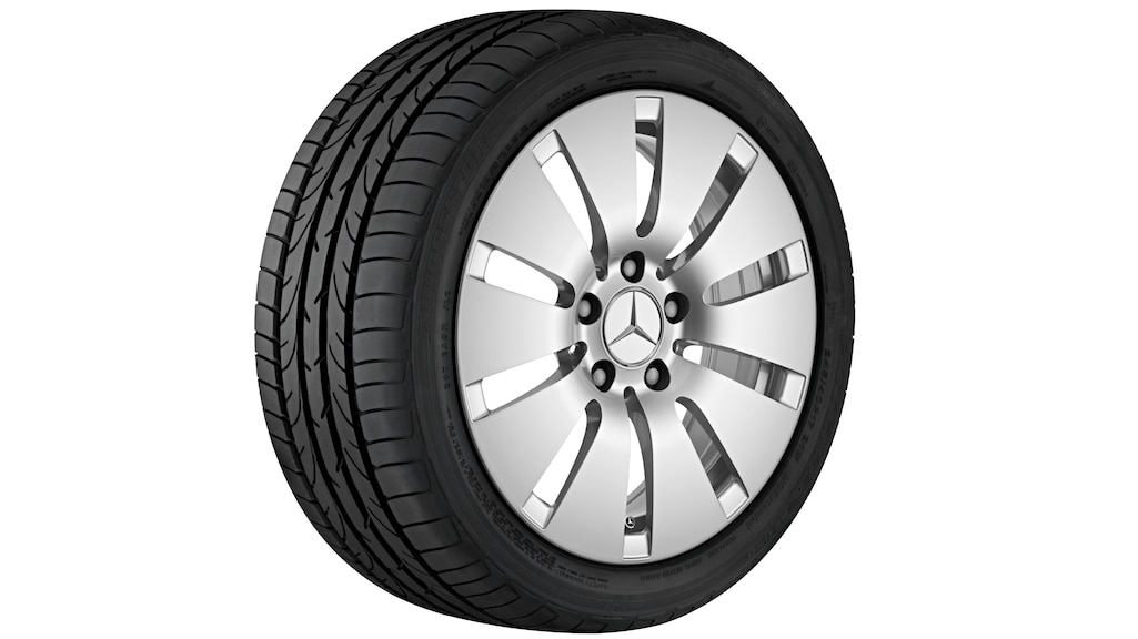 10-hole wheel, vanadium silver, Continental, ContiWinterContact TS 830 P MO, 225/50 R17 94H, winter, Q4401411117000J2020