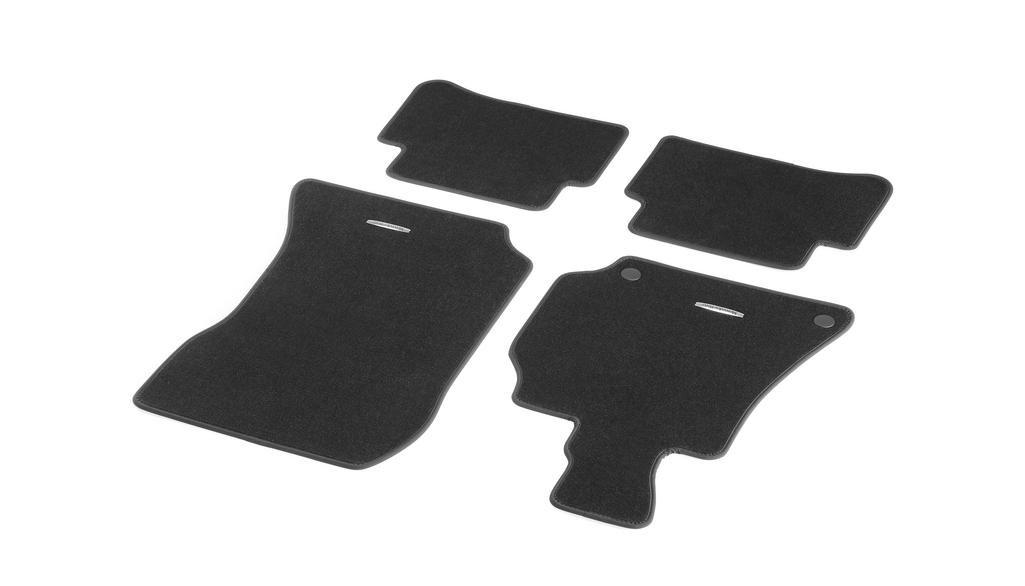 Tappetini in velluto CLASSIC, set di 4 pezzi, Classe S, nero, B66294230 Tappetini in velluto CLASSIC, set di 4 pezzi, Classe S, nero, B66294230