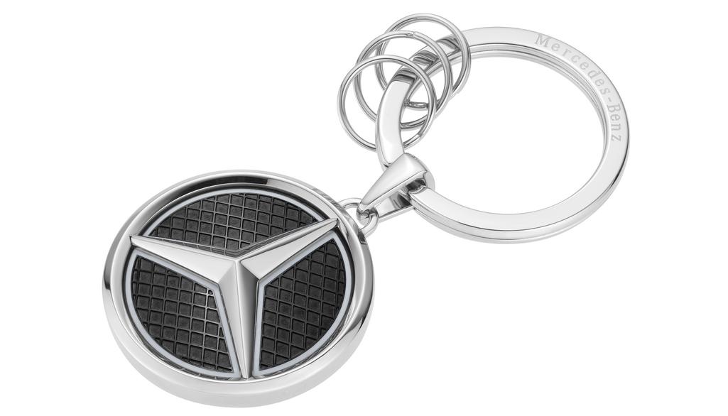 Key fob, Las Vegas, white / silver / black, B66958326 Key fob, Las Vegas, white / silver / black, B66958326