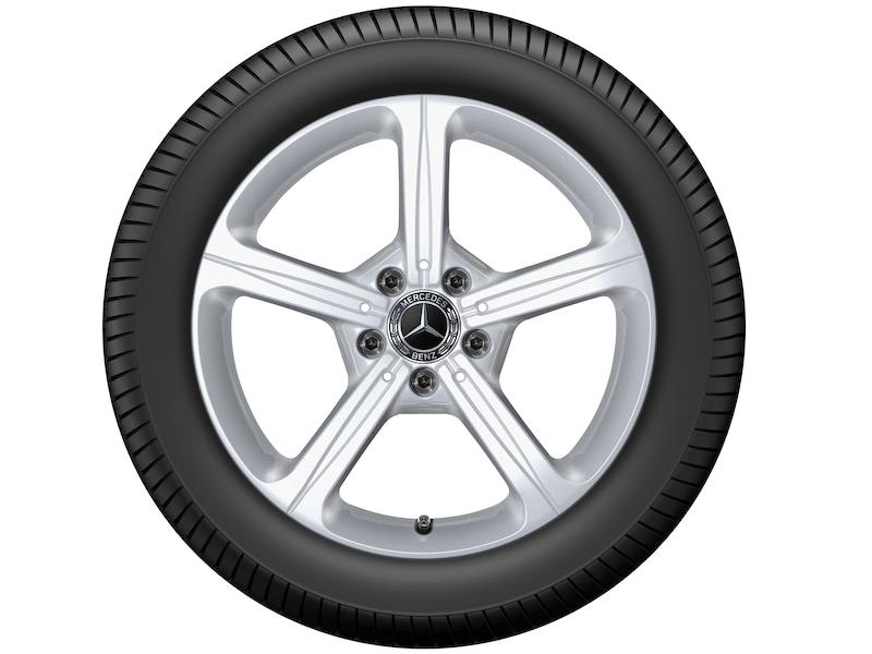 5-Speichen-Rad, CLA/ B-Klasse/ A-Klasse, Michelin, Alpin 5 MO, 205/55 R17/91H, Winter, Q440141510040