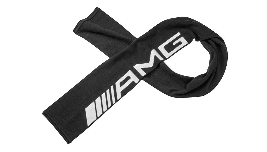 Sciarpa in maglia AMG, nero, B66959209 Sciarpa in maglia AMG, nero, B66959209
