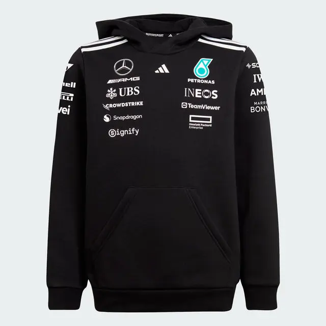 Hoody kids, Team, Mercedes-AMG F1, black, 176, B67998247, black, B67998244