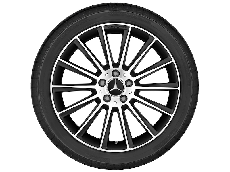 Mercedes-Benz Original Sommer-Komplettrad AMG Vielspeichen schwarz glanzgedreht , Pirelli, P-Zero (PZ4) MOE, 245/35 R20 95 Y XL, Sommer, Q440641710460 Mercedes-Benz Original Sommer-Komplettrad AMG Vielspeichen schwarz glanzgedreht , Pirelli, P-Zero (PZ4) MOE, 245/35 R20 95 Y XL, Sommer, Q440641710460
