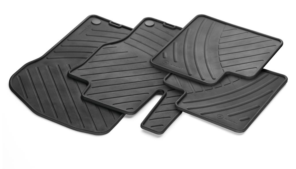 Tappetini per tutte le stagioni CLASSIC, set, 4 pezzi, Classe GL-GLS/ M-GLE, nero, B66680188
