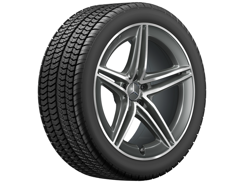 AMG 5-twin-spoke wheel, tantalum gray, Michelin, Pilot Alpin 5 MO1, 265/40 R20 104W XL, winter, Q440141511890