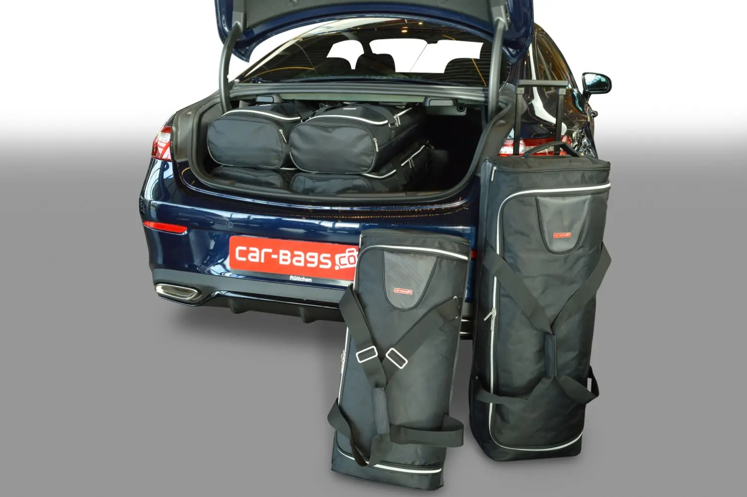 Travel bag set suitable for Mercedes-Benz E-Class Coupé (C238) 2017-today 2-door - black, CB-M23201S