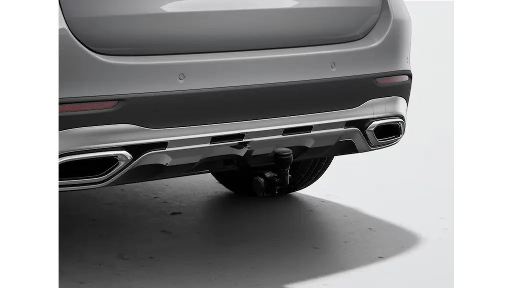 Anhängevorrichtung, vollelektrisch abschwenkbar, mit Elektrosatz, ECE, GLC, schwarz, A2543101700