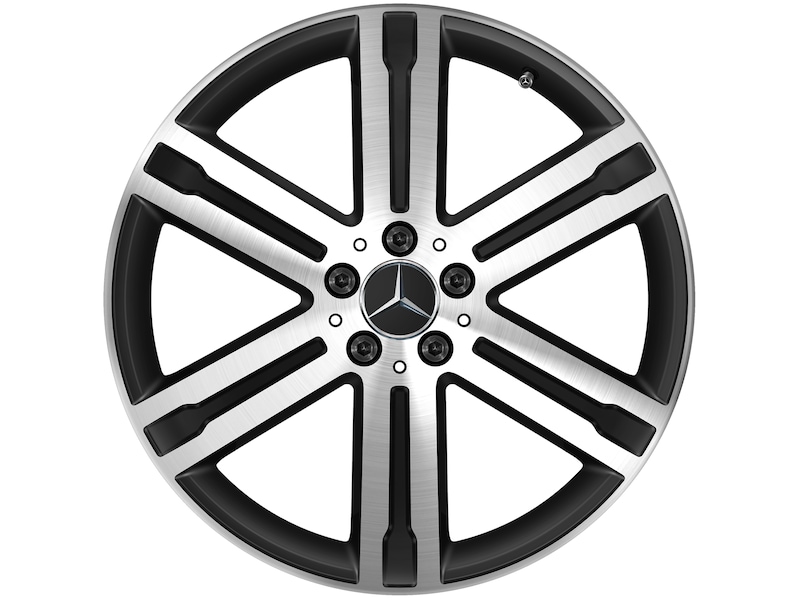 6-spoke wheel black matt, Bridgestone, Blizzak LM001 MO, 235/45 R20 96H, Winter, Q4403019102000J2022