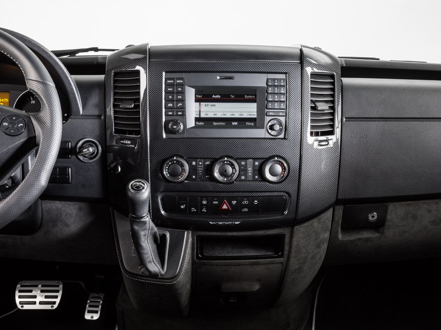 Set di finiture in carbonio da 5 pezzi per Sprinter 906, VS-'9066800017 Set di finiture in carbonio da 5 pezzi per Sprinter 906, VS-'9066800017