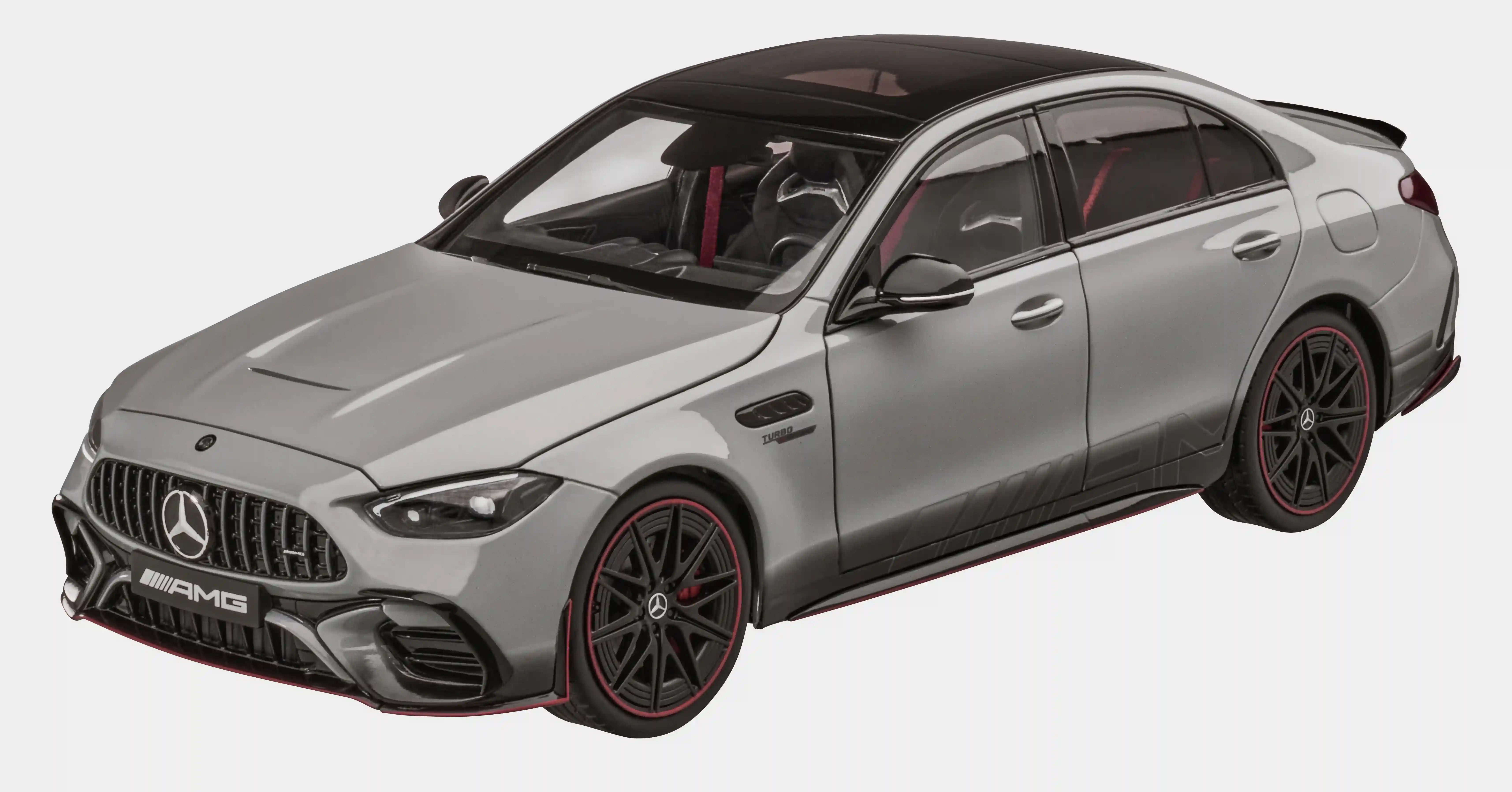 Modellauto: Mercedes-AMG C 63, W206, alpingrau, NZG, 1:18, B66961524 Modellauto: Mercedes-AMG C 63, W206, alpingrau, NZG, 1:18, B66961524