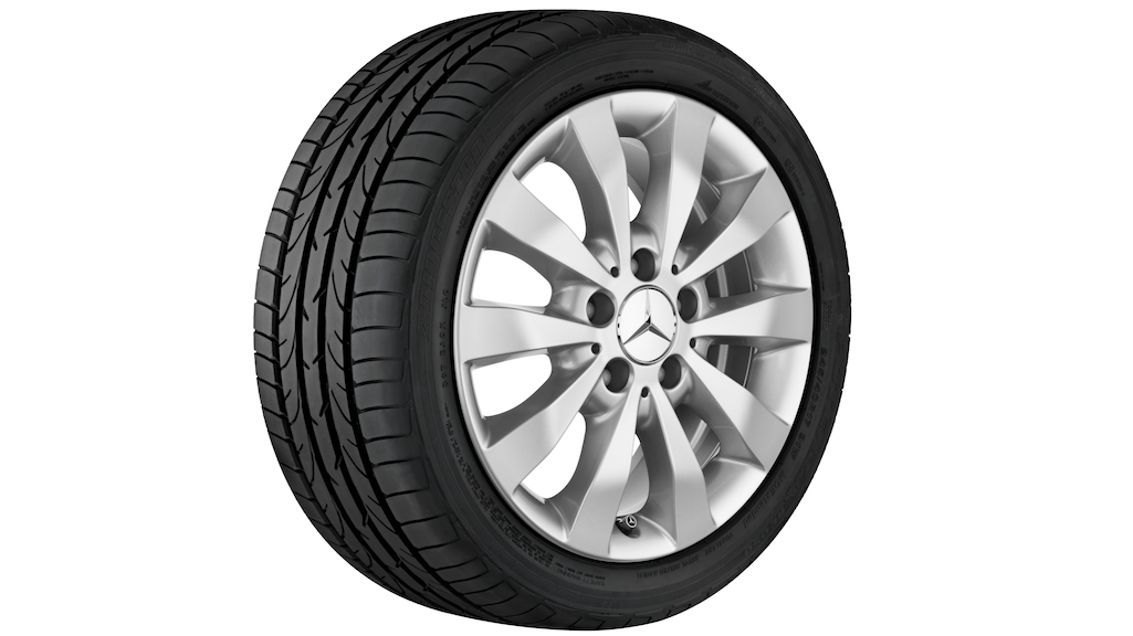 10-spoke wheel, vanadium silver, Continental, VanContact Winter, 205/65 R16 107/105(103)T C, Winter, Q44019111075A