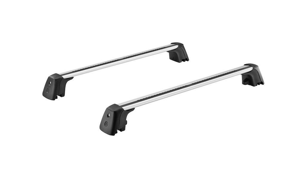 Railing carrier, silver-colored, black, A2068901500 Railing carrier, silver-colored, black, A2068901500