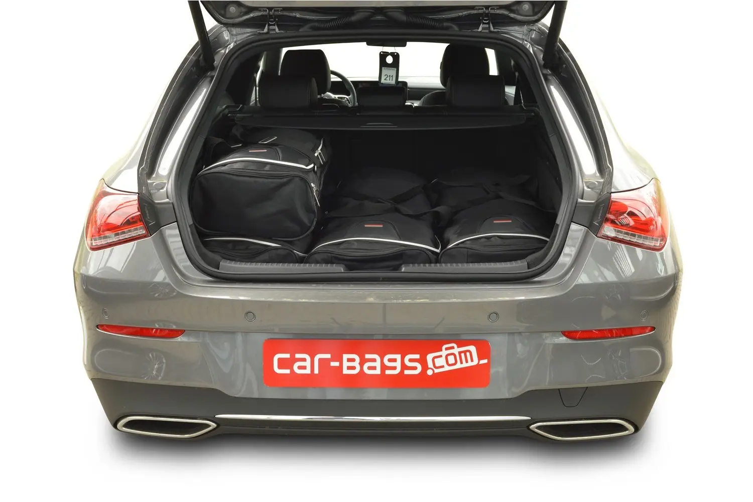 Reisetaschenset passend für Mercedes-Benz CLA Shooting Brake (X118) 2019-heute Kombi - Schwarz, CB-M24201S
