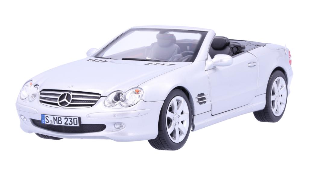 Model car: SL 500 R 230 (2001-2006), brilliant silver, B66040688 Model car: SL 500 R 230 (2001-2006), brilliant silver, B66040688
