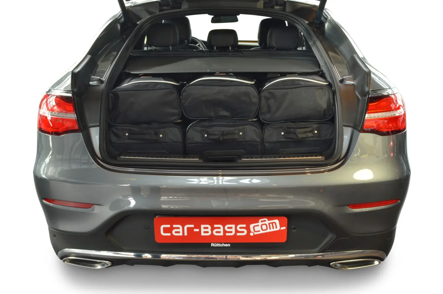 Reisetaschenset passend für Mercedes-Benz GLC Coupé (C253) 2015-2022 - Schwarz, CB-M23301S