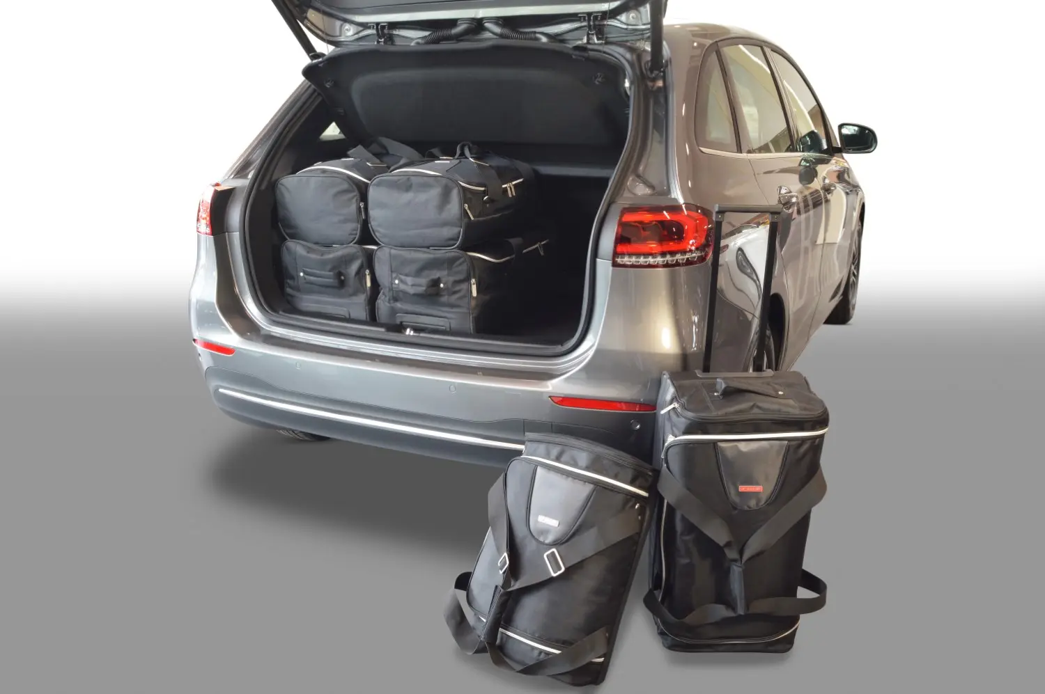 Set di borse da viaggio per Mercedes-Benz Classe B (W247) 2018-oggi 5 porte - nero, CB-M23501S