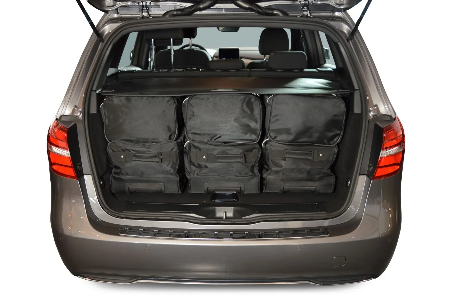 Reisetaschenset passend für Mercedes-Benz B-Klasse (W246) 2011-2018 5-Türer Schrägheck - Schwarz, CB-M21001S