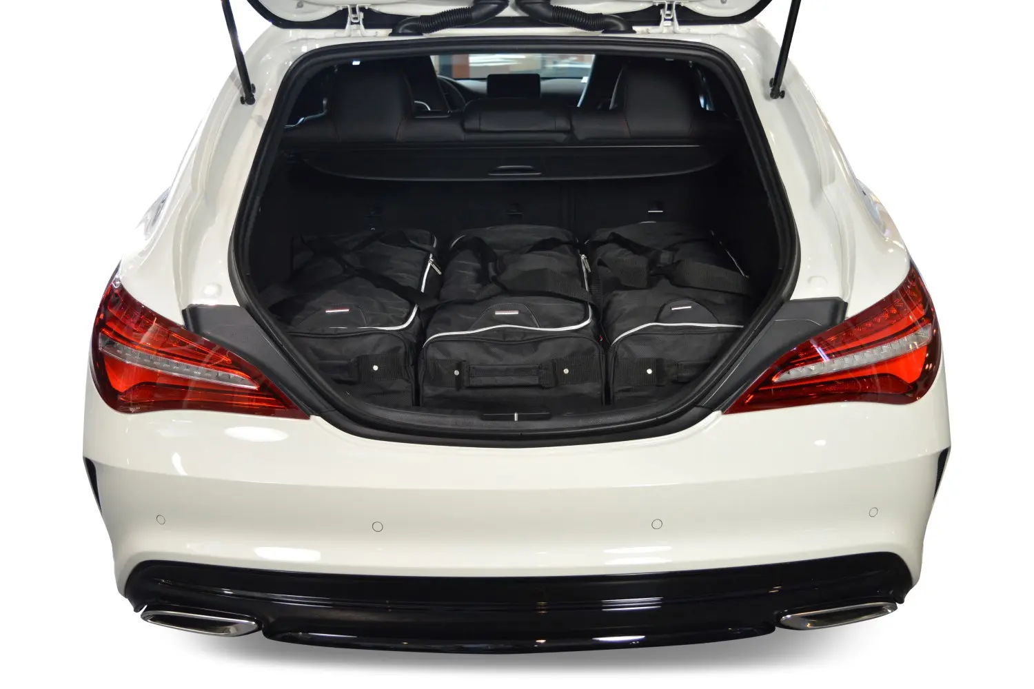 Reisetaschenset passend für Mercedes-Benz CLA Shooting Brake (X117) 2015-2019 Kombi - Schwarz, CB-M22201S