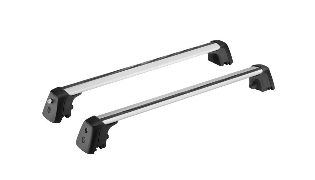 Railing carrier, C-Class, silver-colored, black, A2058900193 Railing carrier, C-Class, silver-colored, black, A2058900193