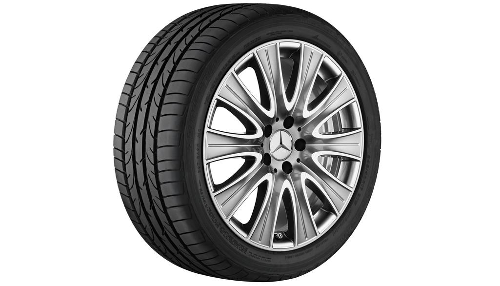 10-Speichen-Rad, S-Klasse, Continental, ContiWinterContact TS 830 P MO, 245/50 R18/XL/104V, Winter, Q440131112710