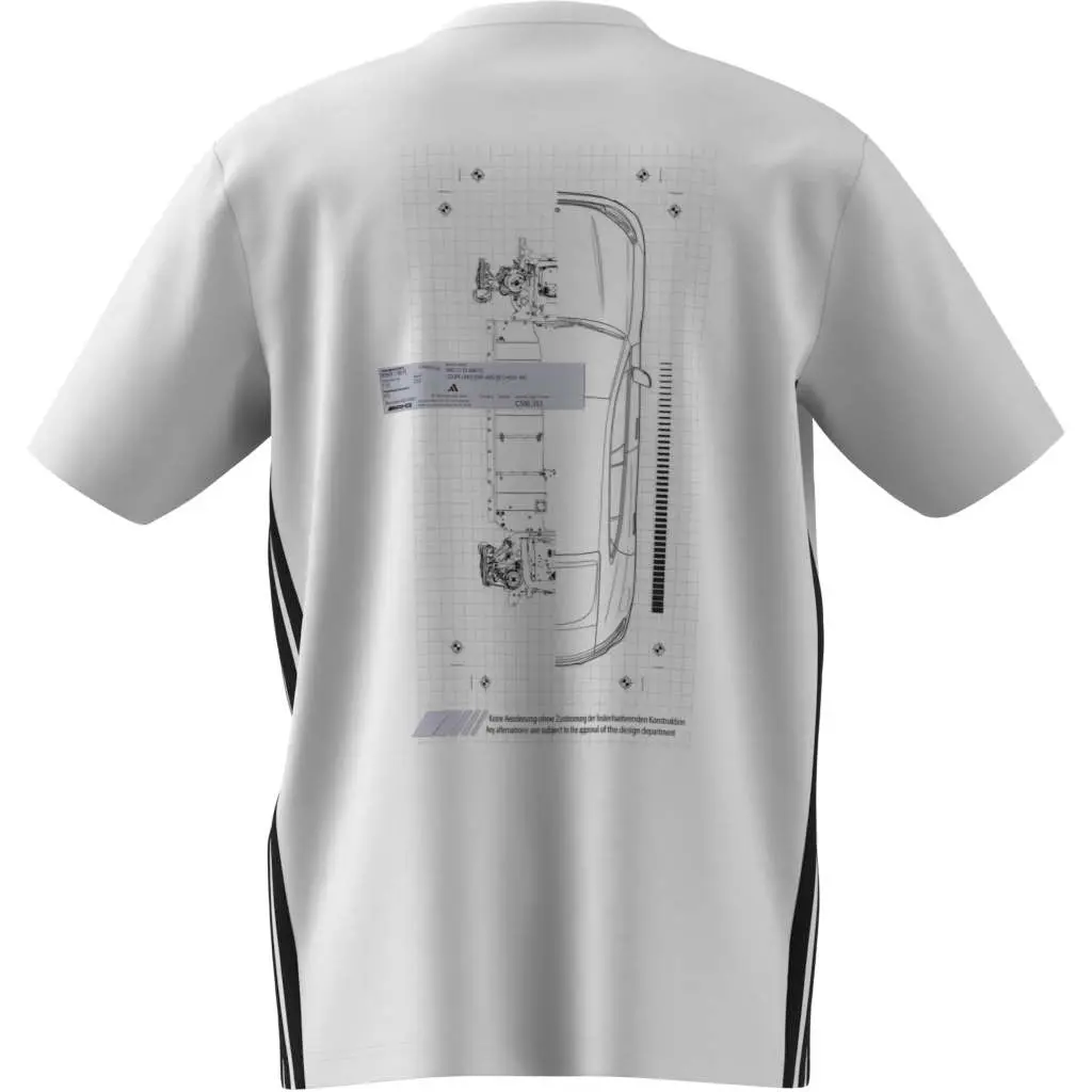 AMG T-Shirt Unisex, weiß, XS, B67960265