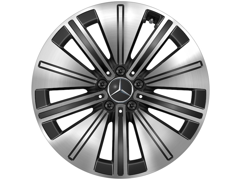 5-Speichen-Rad Schwarz Glanzgedreht, Goodyear, UltraGrip Performance + MO, 235/55 R19 105H XL, Winter, Q4401414107400J2022