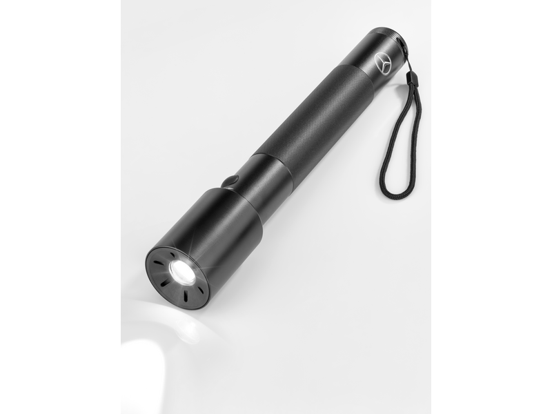 LED-Taschenlampe, groß, schwarz, B66953317