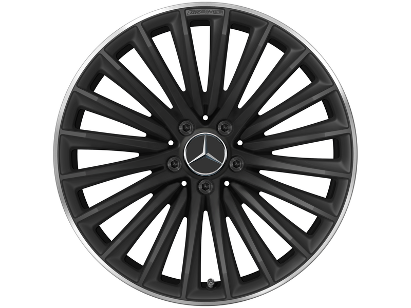 AMG multi-spoke wheel, 48.3 cm (19-inch), SL, 285/40 R19/, black matt, A23240120007X71