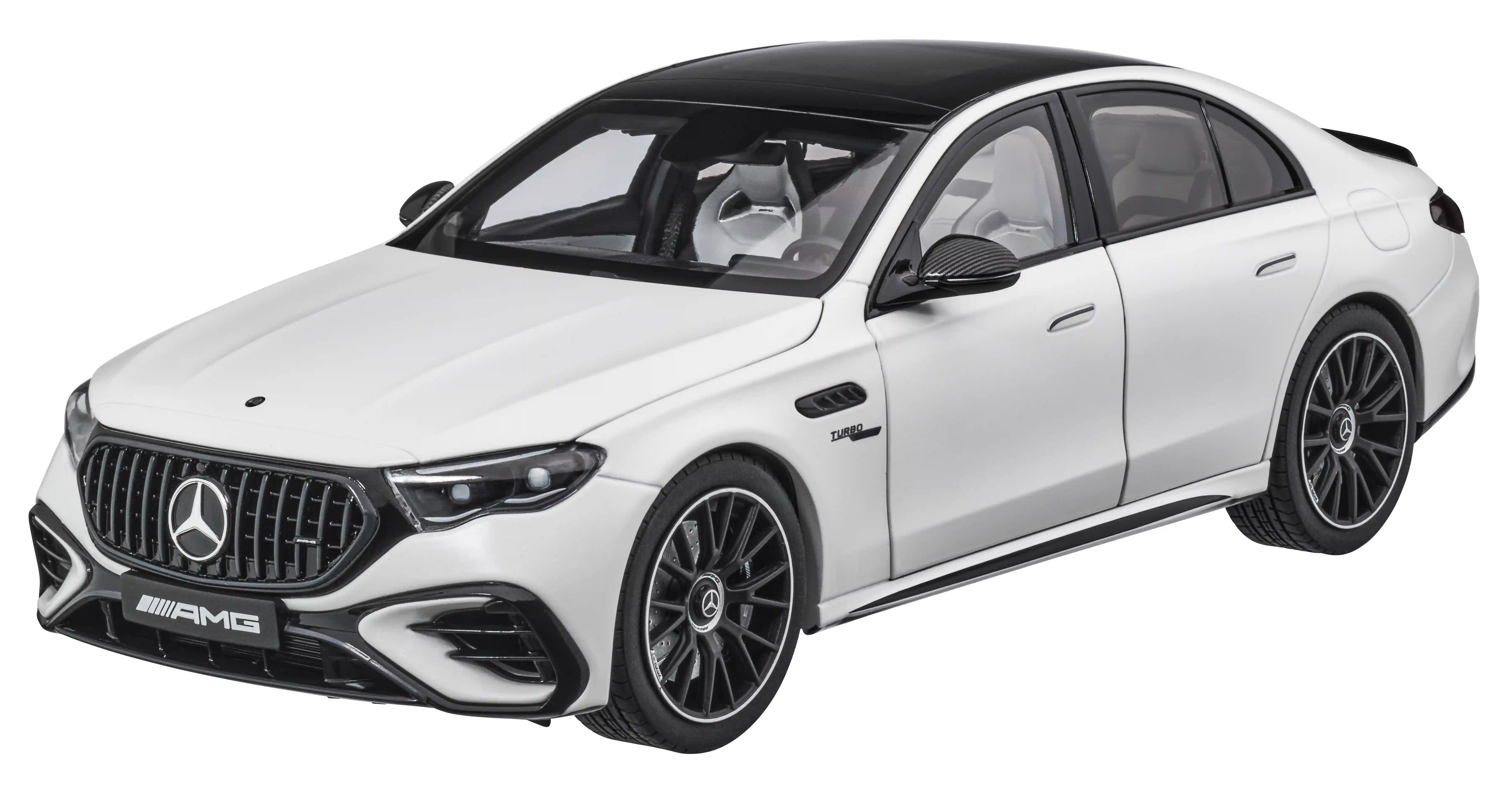 Modellauto: Mercedes-AMG E 53, Hybrid, 4MATIC+, W214, opalithweiß magno, NZG, 1:18, B66961526 Modellauto: Mercedes-AMG E 53, Hybrid, 4MATIC+, W214, opalithweiß magno, NZG, 1:18, B66961526